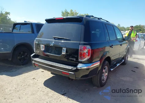 2007 Honda Pilot Ex-L из США, поврежденный, VIN 2HKYF18507H532434